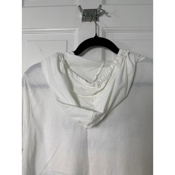 Men’s Corona Long Sleeve Hooded White Tshirt Large NWT - Picture 5 of 9